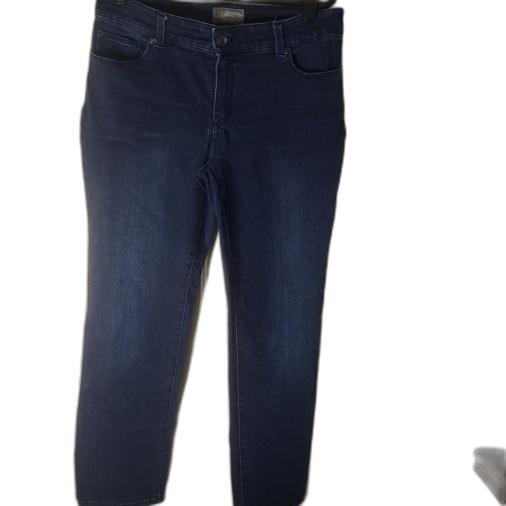 Chico's Dark Blue So Slimming Jeans (Chicos 1.5)